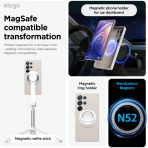 elago Samsung Galaxy S25 Ultra Silikon MagSafe Klf-Stone 