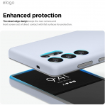 elago Samsung Galaxy S25 Ultra Silikon MagSafe Klf-Light Blue Grey