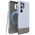elago Samsung Galaxy S25 Ultra Silikon MagSafe Klf-Light Blue Grey