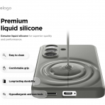 elago Samsung Galaxy S26 Magnetic Silicone K�l�f-Medium Grey