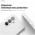 elago Samsung Galaxy S26 Magnetic Silicone K�l�f-White