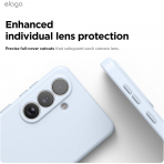 elago Samsung Galaxy S26 Plus Magnetic Silicone K�l�f-Light Blue