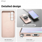 elago Samsung Galaxy S26 Ultra Manyetik Deri K�l�f-Lovely Pink