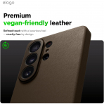 elago Samsung Galaxy S26 Ultra Manyetik Deri K�l�f-Taupe