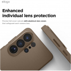 elago Samsung Galaxy S26 Ultra Manyetik Deri K�l�f-Taupe