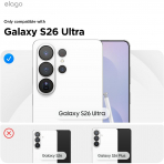 elago Samsung Galaxy S26 Ultra Manyetik Deri K�l�f-Taupe