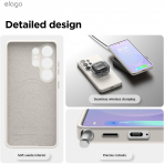 elago Samsung Galaxy S26 Ultra Magnetic Silicone K�l�f-Stone