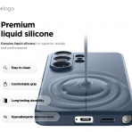 elago Samsung Galaxy S26 Ultra Magnetic Silicone K�l�f-Jean Indigo