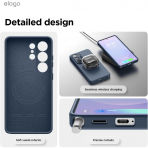 elago Samsung Galaxy S26 Ultra Magnetic Silicone K�l�f-Jean Indigo