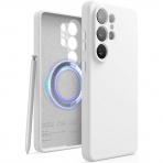 elago Samsung Galaxy S26 Ultra Magnetic Silicone K�l�f-White