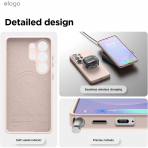 elago Samsung Galaxy S26 Ultra Magnetic Silicone K�l�f-Lovely Pink