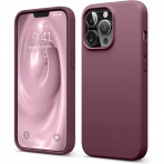 elago iPhone 13 Pro Silikon Klf-Burgundy