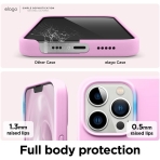 elago iPhone 13 Pro Silikon Klf-Hot Pink