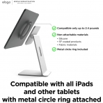 elago iPad in Tasarlanm Premium Manyetik Stand -Silver