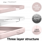 elago iPhone 13 Pro Max Silikon Klf-Lovely Pink