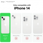 elago iPhone 14 Plus Silikon Klf-Midnight Green
