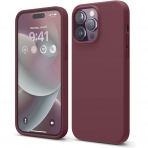 elago iPhone 14 Pro Max Silikon Klf-Burgundy