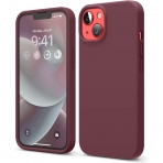 elago iPhone Apple 15 Silikon Klf-Burgundy