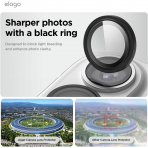 elago Apple iPhone 17 Kamera Lens Koruyucu(2 Adet)