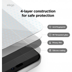 elago iPhone 16 Privacy Ekran Koruyucu(2 Adet)