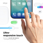 elago iPhone 17/17 Pro Privacy Ekran Koruyucu(2 Adet)