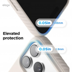 elago iPhone 18 Pro Max Manyetik Kenarl� Silikon K�l�f-Stone