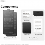 elago iPhone 17 Pro Max Privacy Ekran Koruyucu(2 Adet)