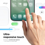 elago iPhone 17 Pro Max Privacy Ekran Koruyucu(2 Adet)