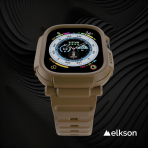 elkson Quattro Pro Apple Watch Ultra 2.Nesil K�l�f -Desert Sand