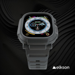 elkson Quattro Pro Apple Watch Ultra 2.Nesil K�l�f -Grey