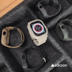 elkson Quattro Pro Apple Watch Ultra 2.Nesil K�l�f -Grey