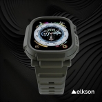 elkson Quattro Pro Apple Watch Ultra 2. Nesil Klf -Green