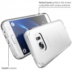 i-Blason Samsung Galaxy S7 Halo Serisi Hybrid Bumper Klf-Clear
