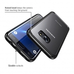 i-Blason Samsung Galaxy S7 Edge Halo Serisi effaf Klf-Black
