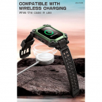 i-Blason Apple Watch 10 46mm Bumper Klf (2 Adet)-Green