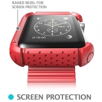 i-Blason Apple Watch Rugged Koruyucu Klfl Kay (38 mm)-Red