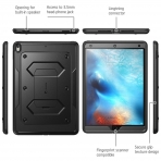 i-Blason Apple iPad Pro Armorbox Kickstand Klf (10.5 in)-Black