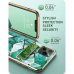 i-Blason Apple iPhone 11 Pro Cosmo Serisi Czdan Klf-Green