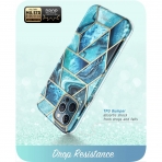 i-Blason Apple iPhone 12 Pro Max Cosmo Serisi Klf-Ocean