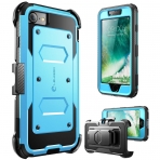 i-Blason iPhone 7 ArmorBox Serisi Klf-Blue