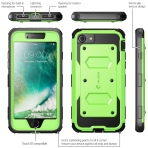 i-Blason iPhone 7 ArmorBox Serisi Klf-Green