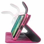 i-Blason Apple iPhone 7 Deri Czdan Klf-Pink