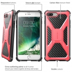 i-Blason iPhone 7 Plus Transformer Serisi K�l�f-Pink