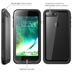 i-Blason iPhone 7 Plus Rugged Su Geirmez Klf-Black