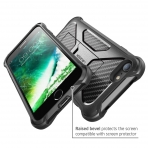 i-Blason Apple iPhone 7 Transformer Serisi Klf-Black 