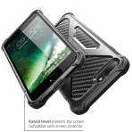 i-Blason Apple iPhone 8 Plus Kickstand Kemer Klipsli Klf-Black