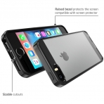 i-Blason iPhone SE Halo Serisi Klf-Black
