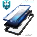 i-Blason Apple iPhone X Ares Bumper Klf-Blue