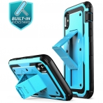 i-Blason Apple iPhone XS / X Armorbox Kickstand Bumper Klf-Blue