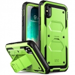 i-Blason Apple iPhone X Armorbox Kickstand Bumper Klf- Green